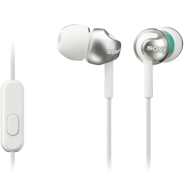 Headphone for smartphone Sony MDR-EX110AP Blanco