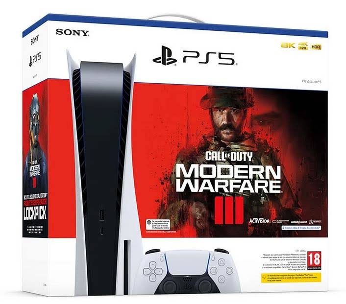 Sony PlayStation 5 con Lector de Discos + Call of Duty, Modern Warfare 3