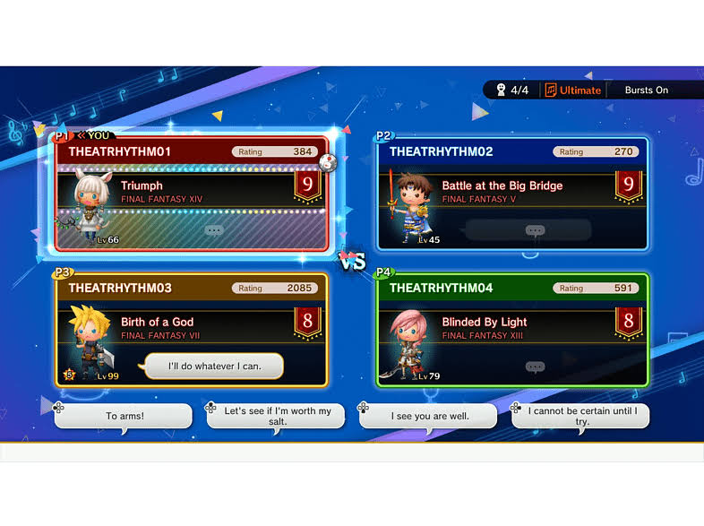 The atrhythm final bar line