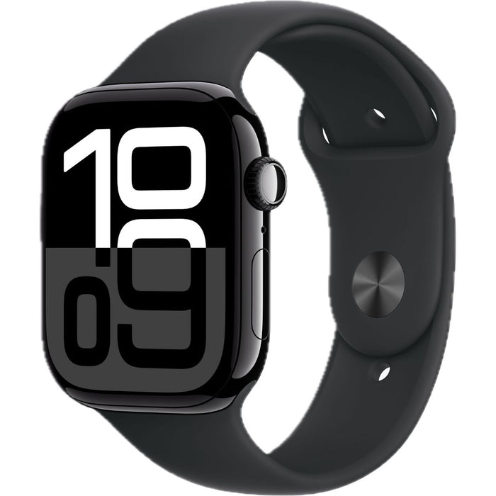 Apple Watch Series 10 – Aluminium GPS + Cellular 46mm in Jet Black M/L