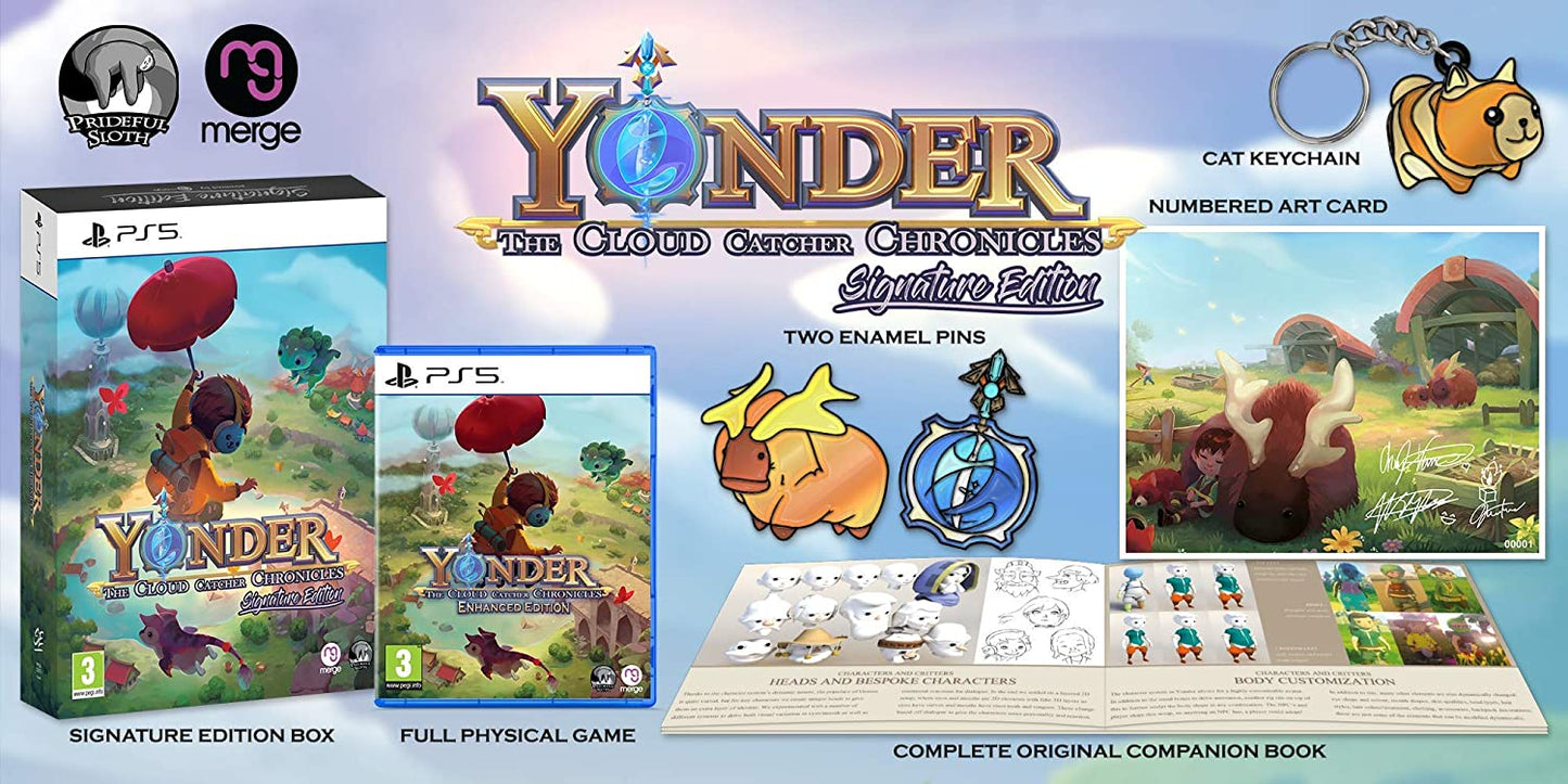 Yonder: The Cloud Catcher Chronicles -Signature para PS5