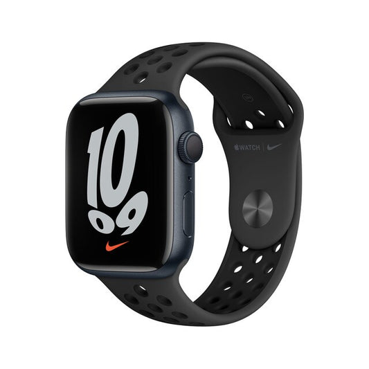 Apple Watch Nike Series 7 41 Mm Oled Negro Gps (Satélite)