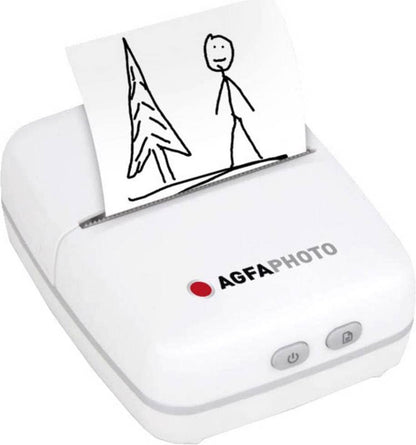 AgfaPhoto Realpix Pocket P Impresora Fotográfica Portátil Monocromo Bluetooth