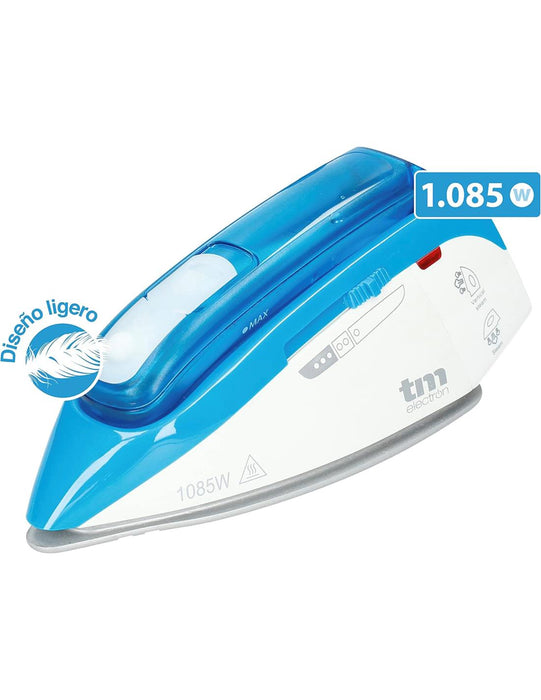 TM Electron Plancha de vapor de viaje 1085W