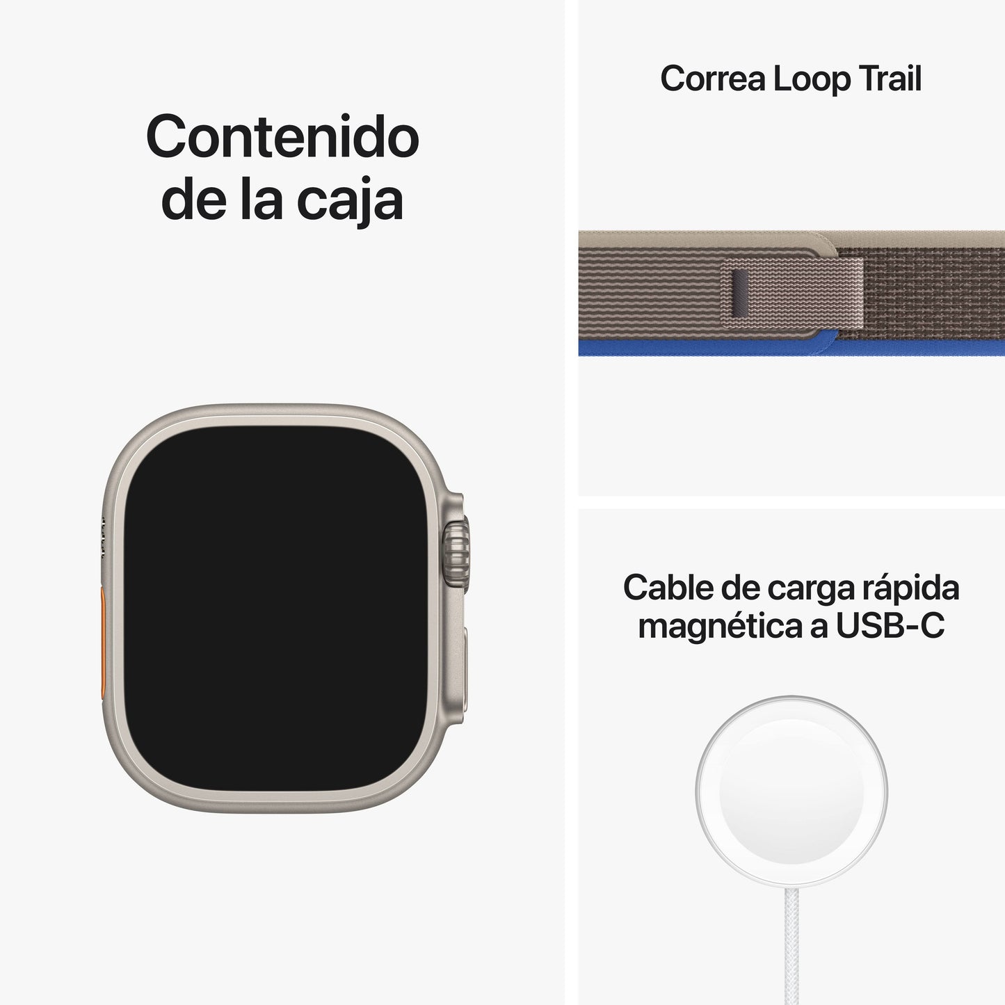 Apple Watch Ultra/ GPS/ Cellular/ 49mm/ Caja de Titanio/ Correa
