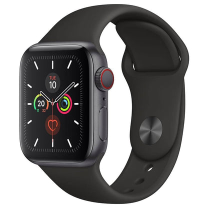 Apple Watch Series 5, 40 mm, GPS + Cellular, Caja aluminio Gris