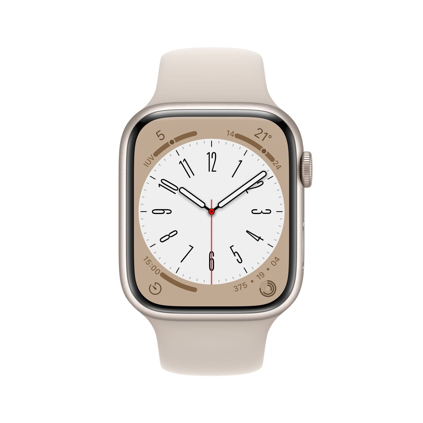 Apple Watch Series 8/ GPS/ Cellular/ 45mm/ Caja de aluminio Blanco