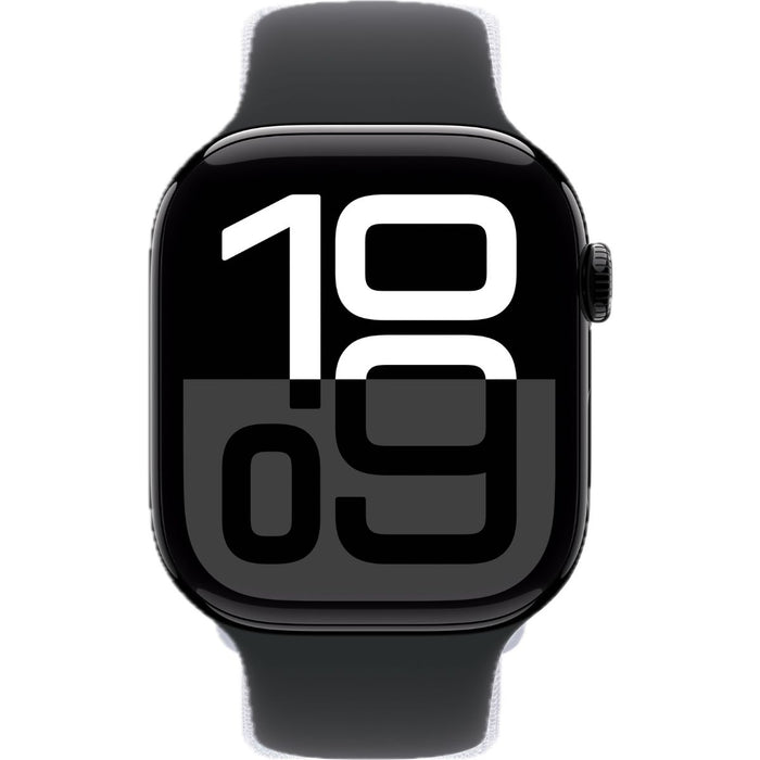 Apple Watch Series 10 – Aluminium GPS + Cellular 46mm in Jet Black  M/L