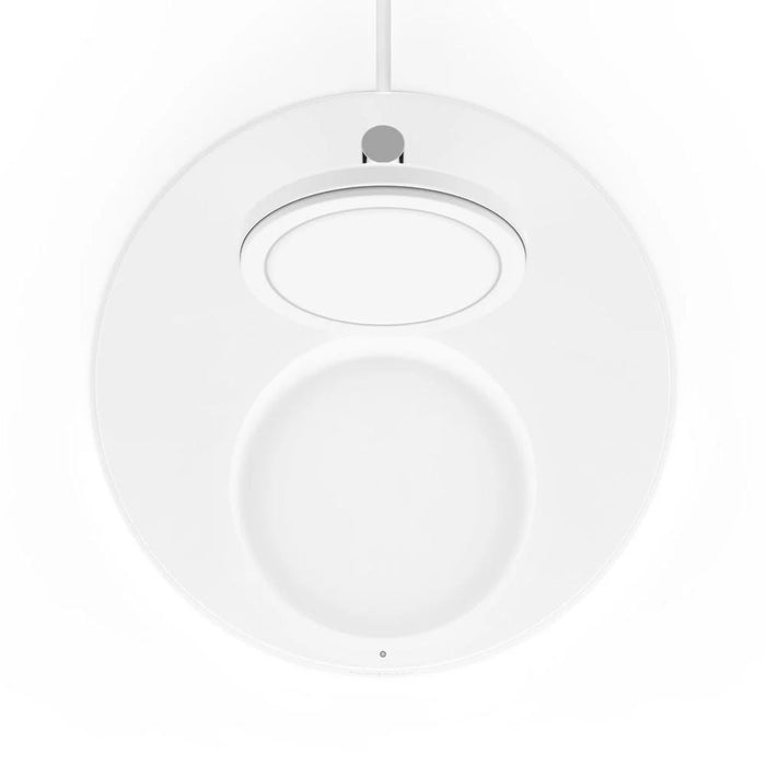 Belkin BOOST↑CHARGE PRO MagSafe 2-in-1 Wireless Charging Stand for Apple– White