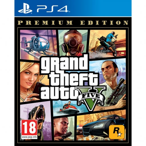 GTA V Premiun Edition para PS4