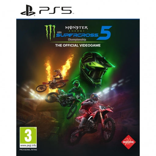 Monster Energy Supercross: The Official Videogame 5 para PS5